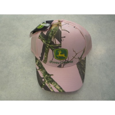 John Deere 's Hat  's Mossy Oak Camo Pink Hat 23080348. NWT. Pink Camo 888764014347 eb-43204447